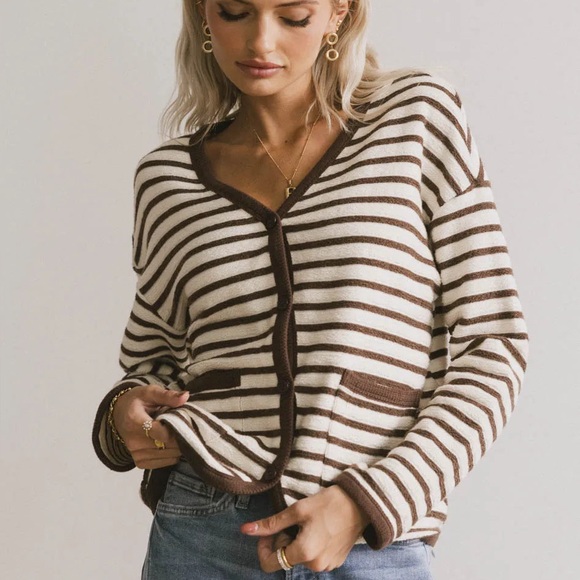 BÖHME Karis Knit Button Up Cardigan - Picture 6 of 7